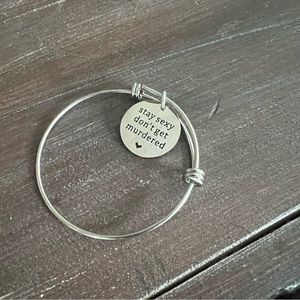 SSDGM silver charm bracelet MFM NEW